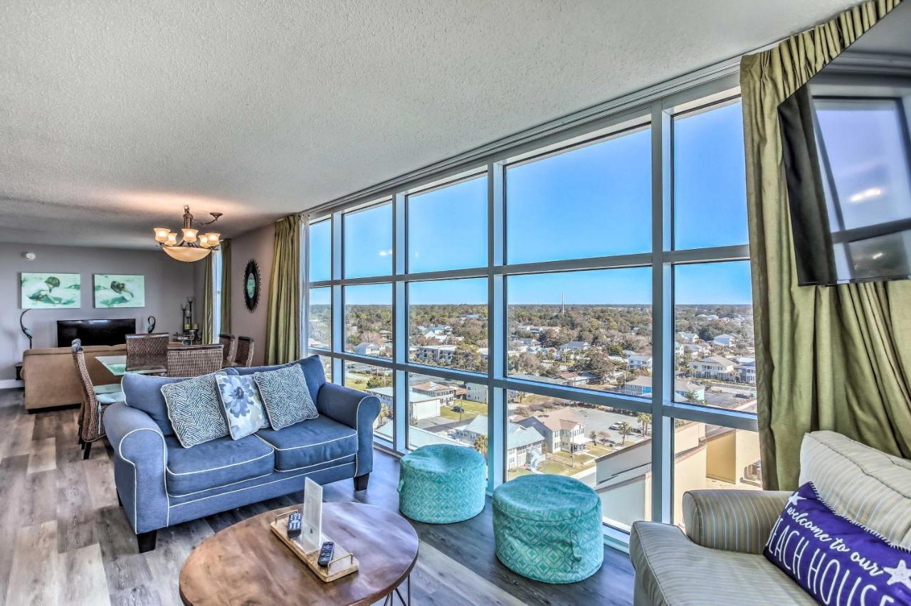 Chic North Myrtle Beach Condo Beach Front! Exterior photo