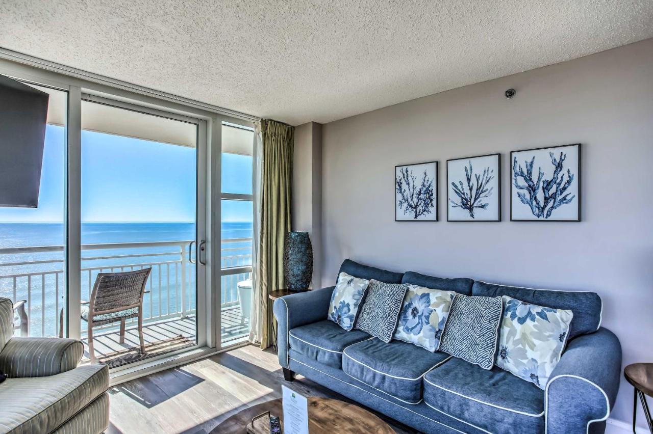 Chic North Myrtle Beach Condo Beach Front! Exterior photo