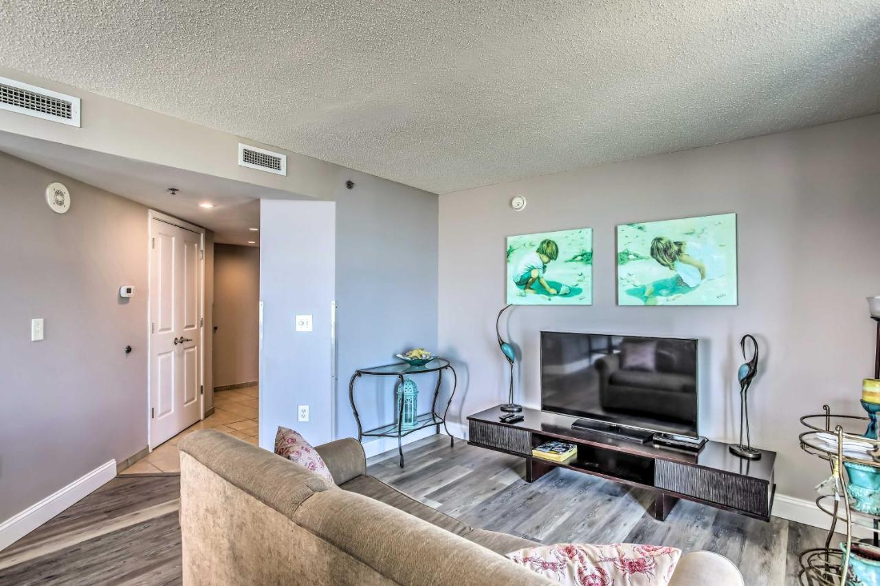Chic North Myrtle Beach Condo Beach Front! Exterior photo