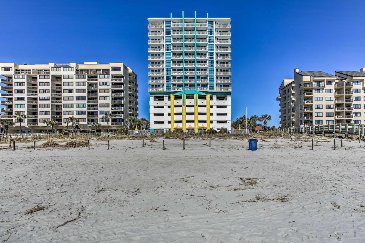 Chic North Myrtle Beach Condo Beach Front! Exterior photo