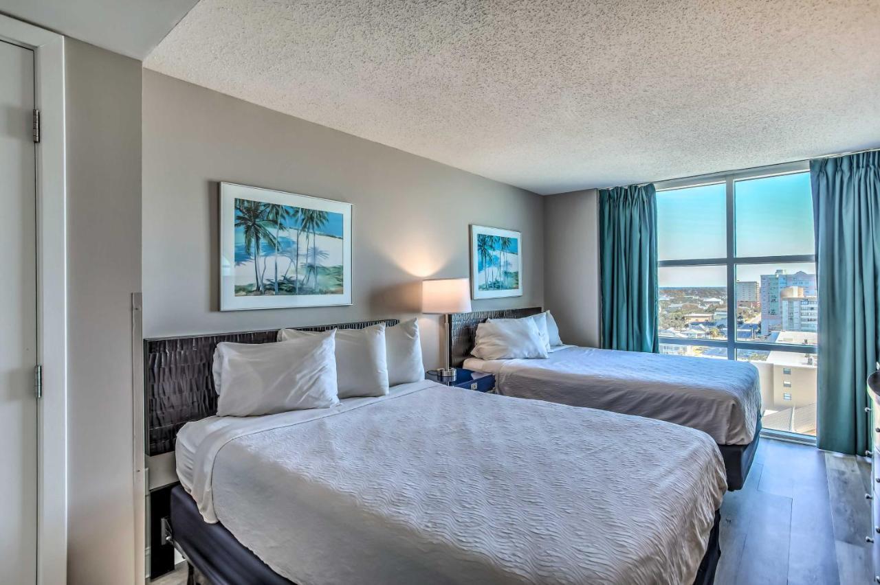 Chic North Myrtle Beach Condo Beach Front! Exterior photo